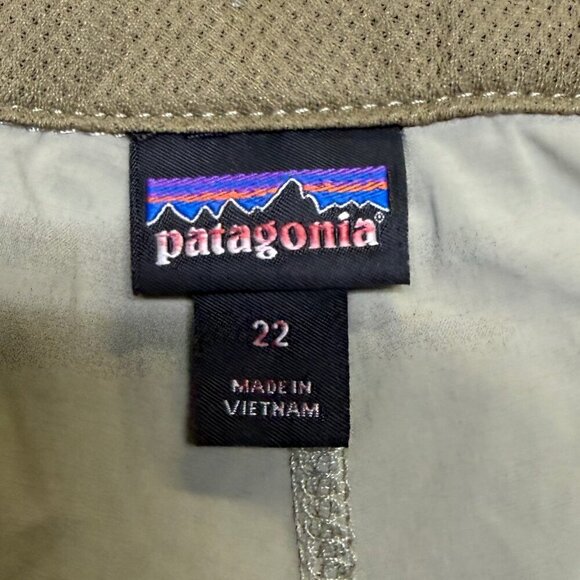 Patagonia Women’s Quandary Pants 22 Shale Tan Nylon Hiking NWT - Picture 9 of 16